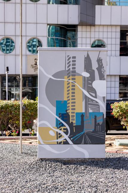 Dubai Municipality Transforms Infrastructure Assets Along Sheikh Zayed Road into Artistic Features Enhancing the City’s Beauty and Civility
